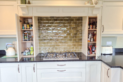 SKD Bespoke Kitchen with chimney mantle in Southampton